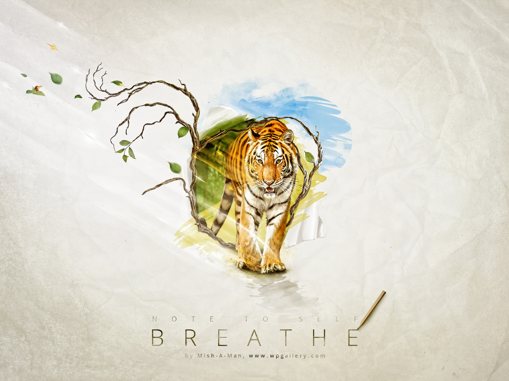 Breathe for 1024 x 768 resolution