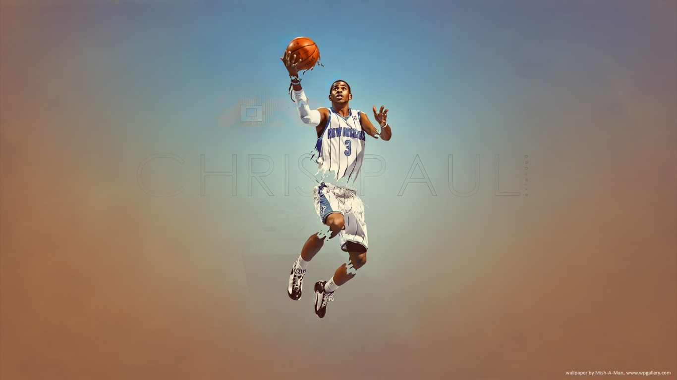 Chris Paul for 1366 x 768 HDTV resolution