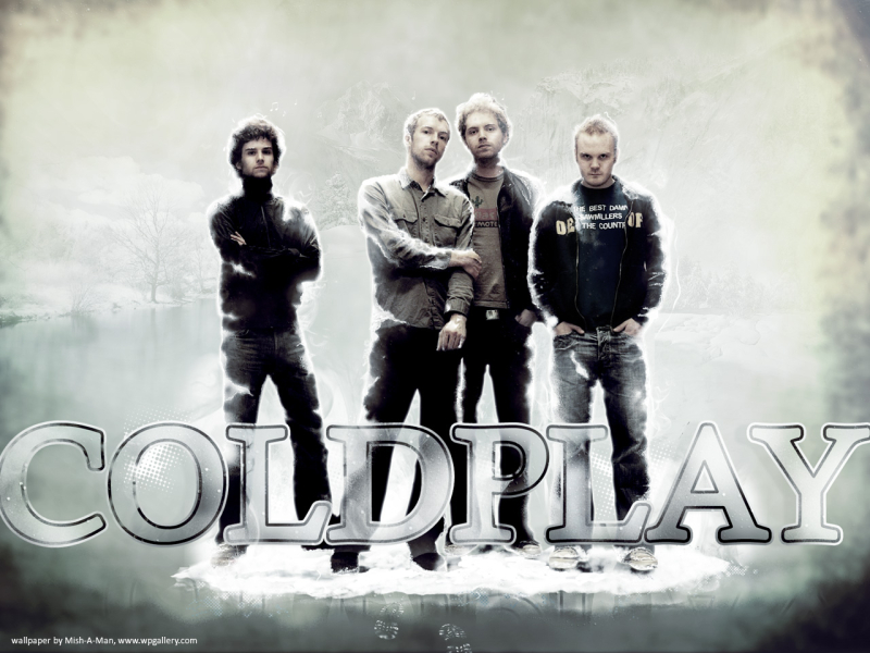Coldplay for 800x600m resolution