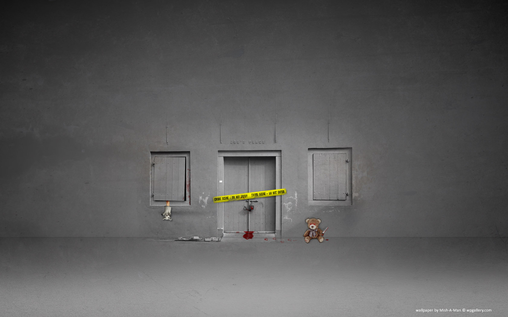 Crime Scene for 1024 x 640 widescreen resolution