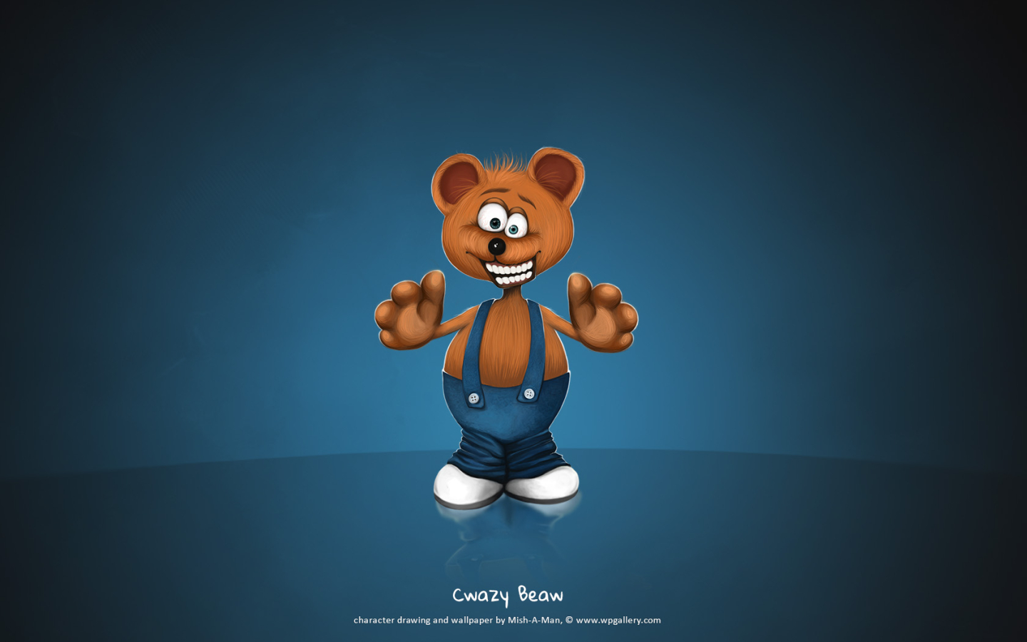 Cwazy Beaw for 1440 x 900 widescreen resolution
