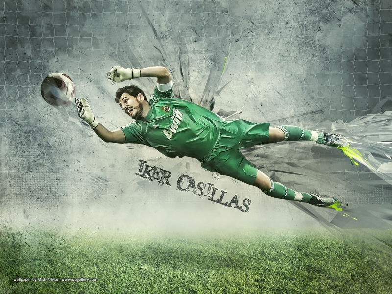 Iker Casillas for 800x600m resolution