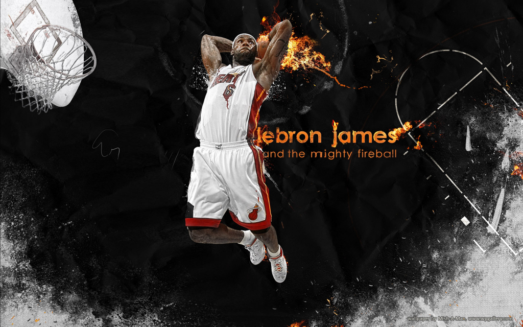 LeBron James for 1024 x 640 widescreen resolution