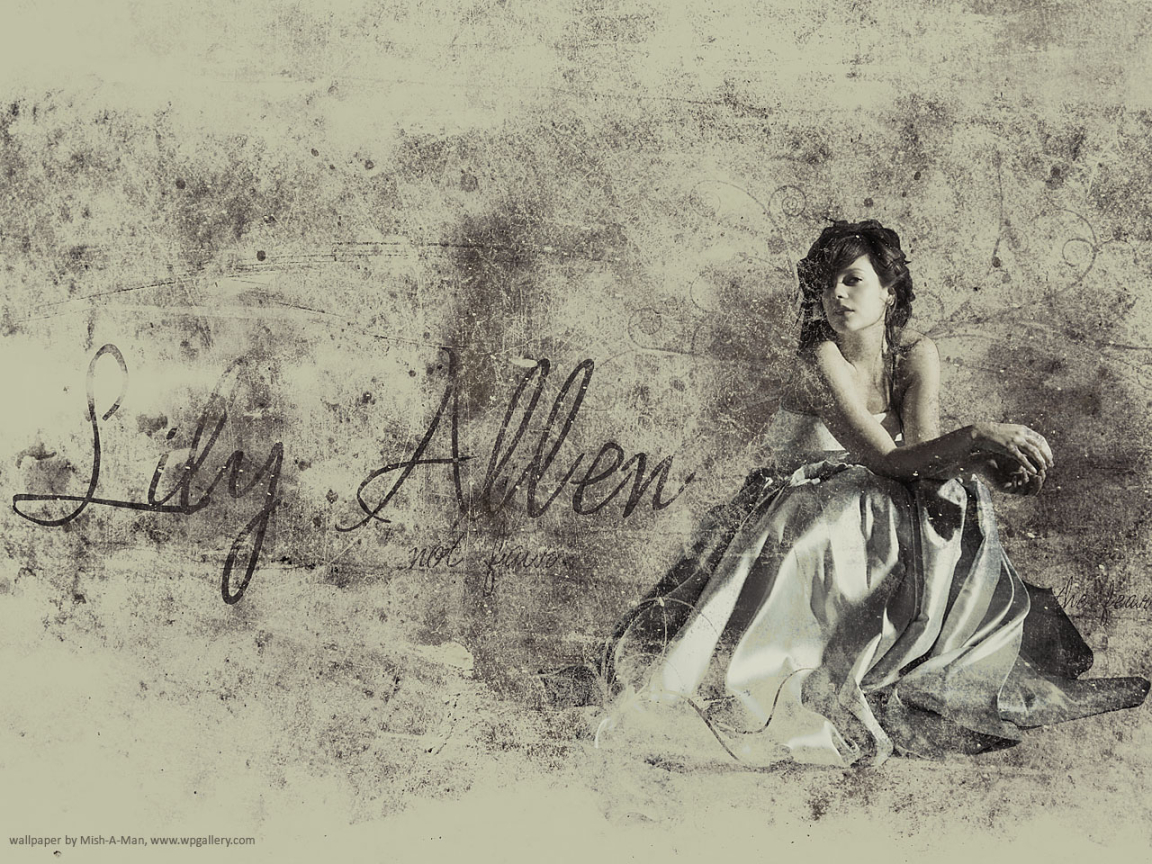 Lily Allen for 1152 x 864 resolution