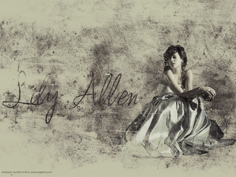 Lily Allen for 800x600m resolution