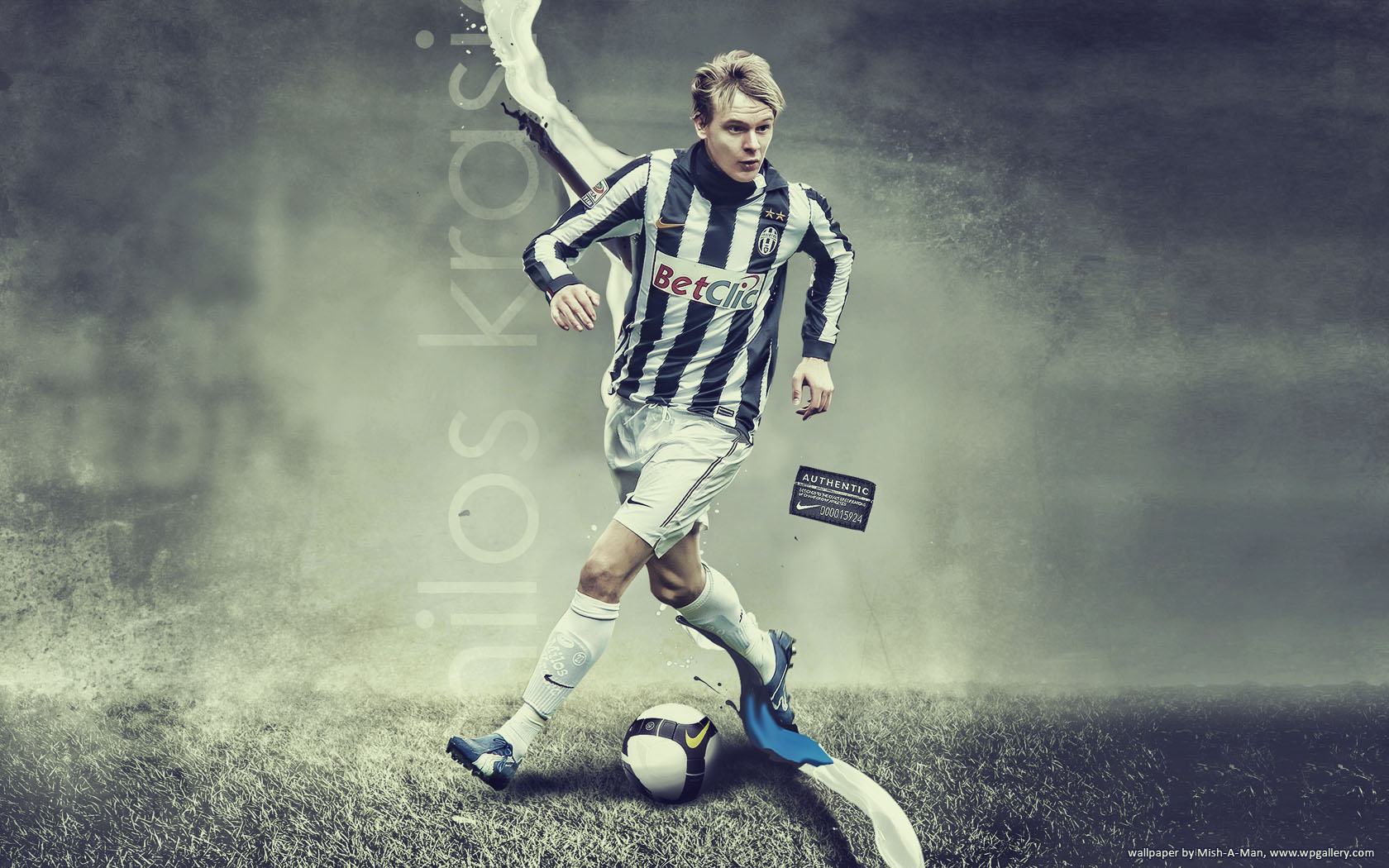 Milos Krasic for 1680 x 1050 widescreen resolution