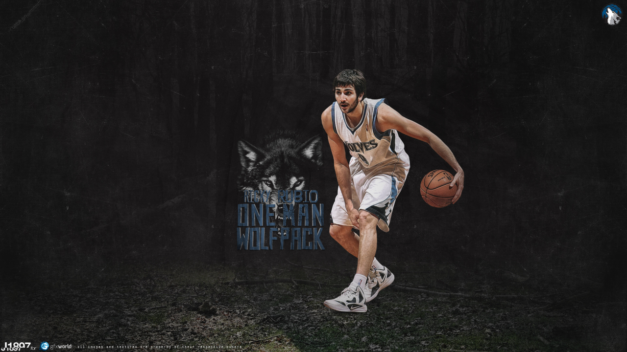 Ricky Rubio for 1280 x 720 HDTV 720p resolution