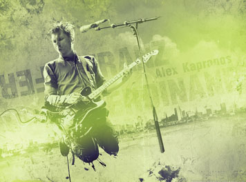 Franz Ferdinand - Alex Kapranos Wallpaper