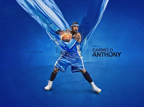 Carmelo Anthony by Mish-A-Man