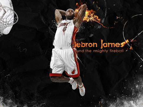 LeBron James by Mish-A-Man