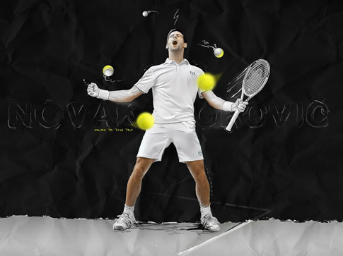 Novak Djokovic by Mish-A-Man