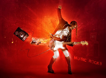 Music Rocks Wallpaper