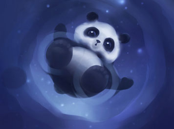 Panda Paper Wallpaper