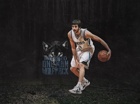 Ricky Rubio by J1897